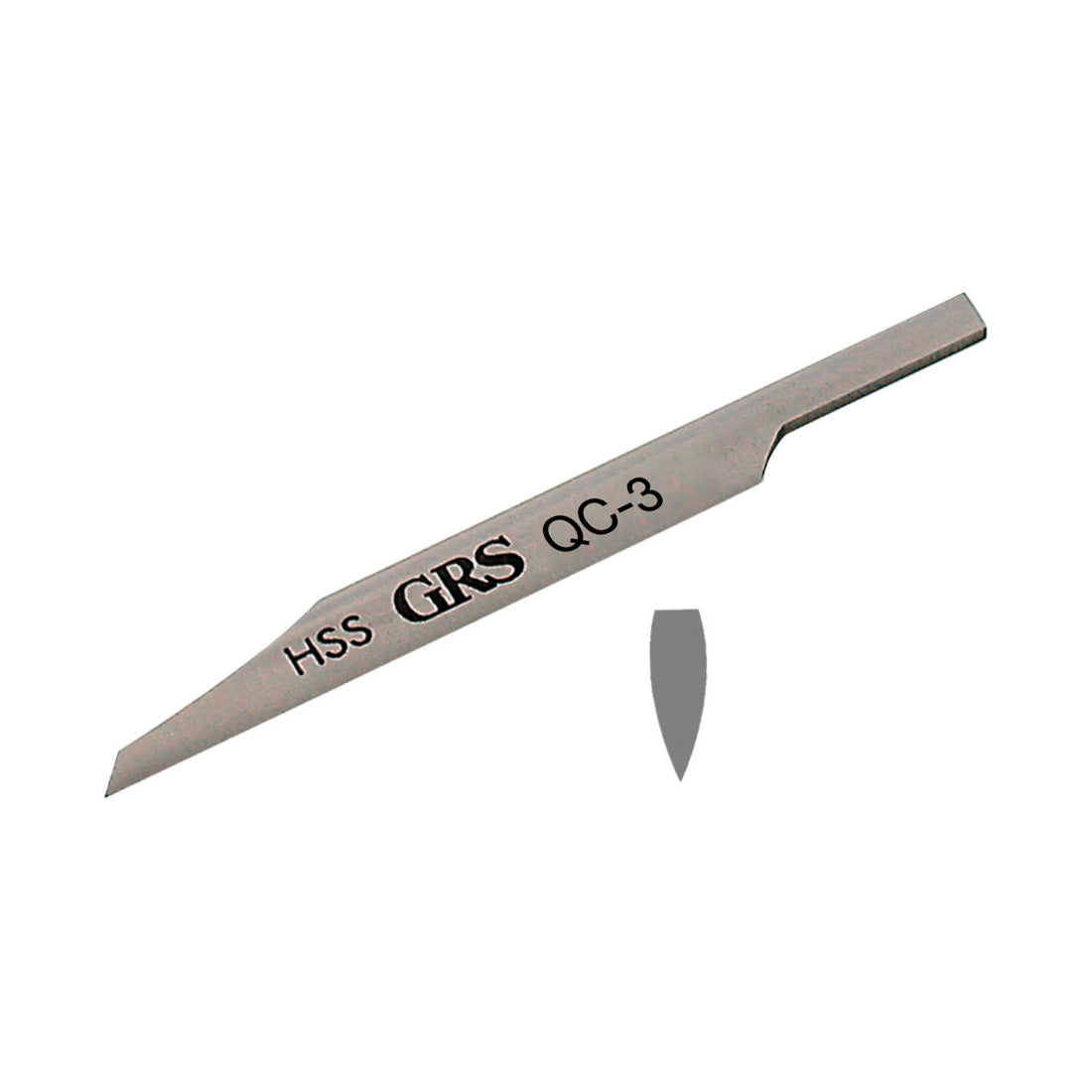 GRS® QC Gravers – Point Onglette, #3 Online Sale
