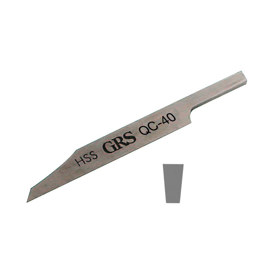 GRS® QC Gravers – Flat, #40