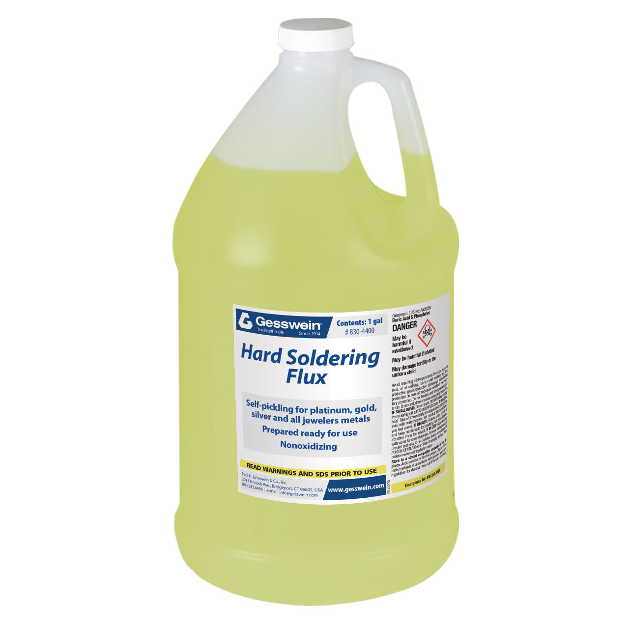 Hard Soldering Flux – 1 Gallon