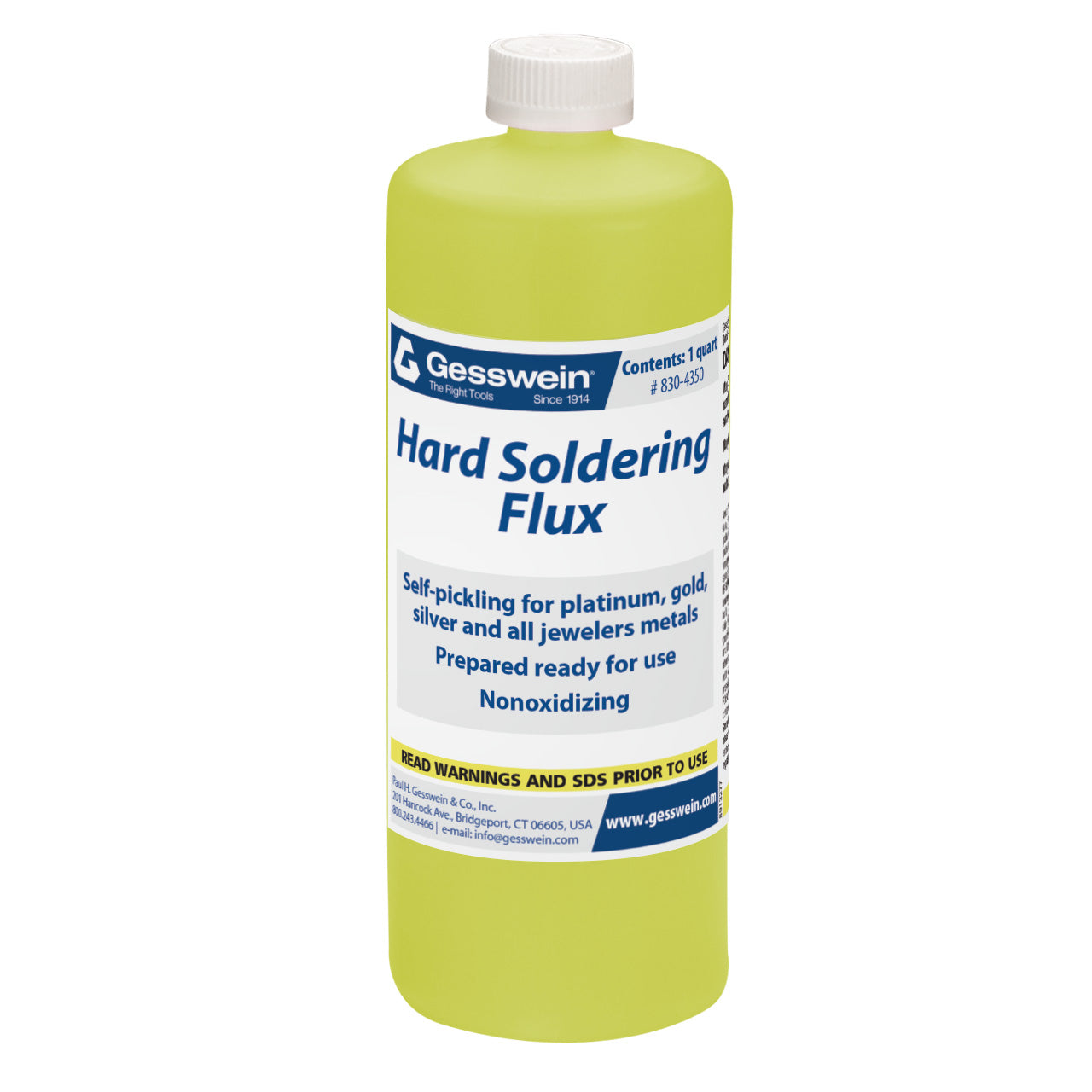Hard Soldering Flux – 1 Quart Supply