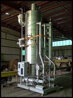 Industrial Service & Fabricators, Inc. Ammonia Recirculator 36 in. dia x 96 in. H