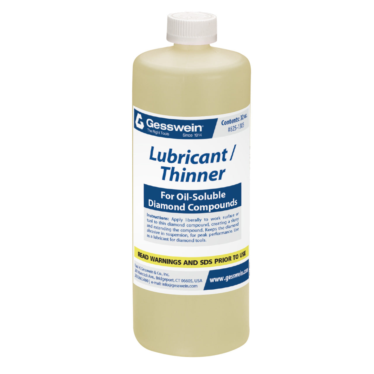 Lubricant/Thinner – Oil-Soluble, 32 oz. Bottle