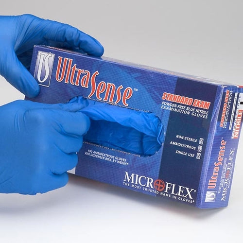 MicroFlex UltraSense Latex-Free Gloves – Small (Box of 100) Sale