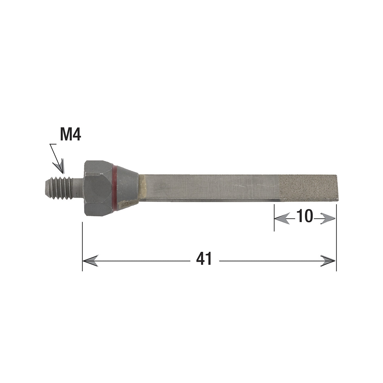 Mounted Diamond Stones – Flat 5x1x10, 200 grit