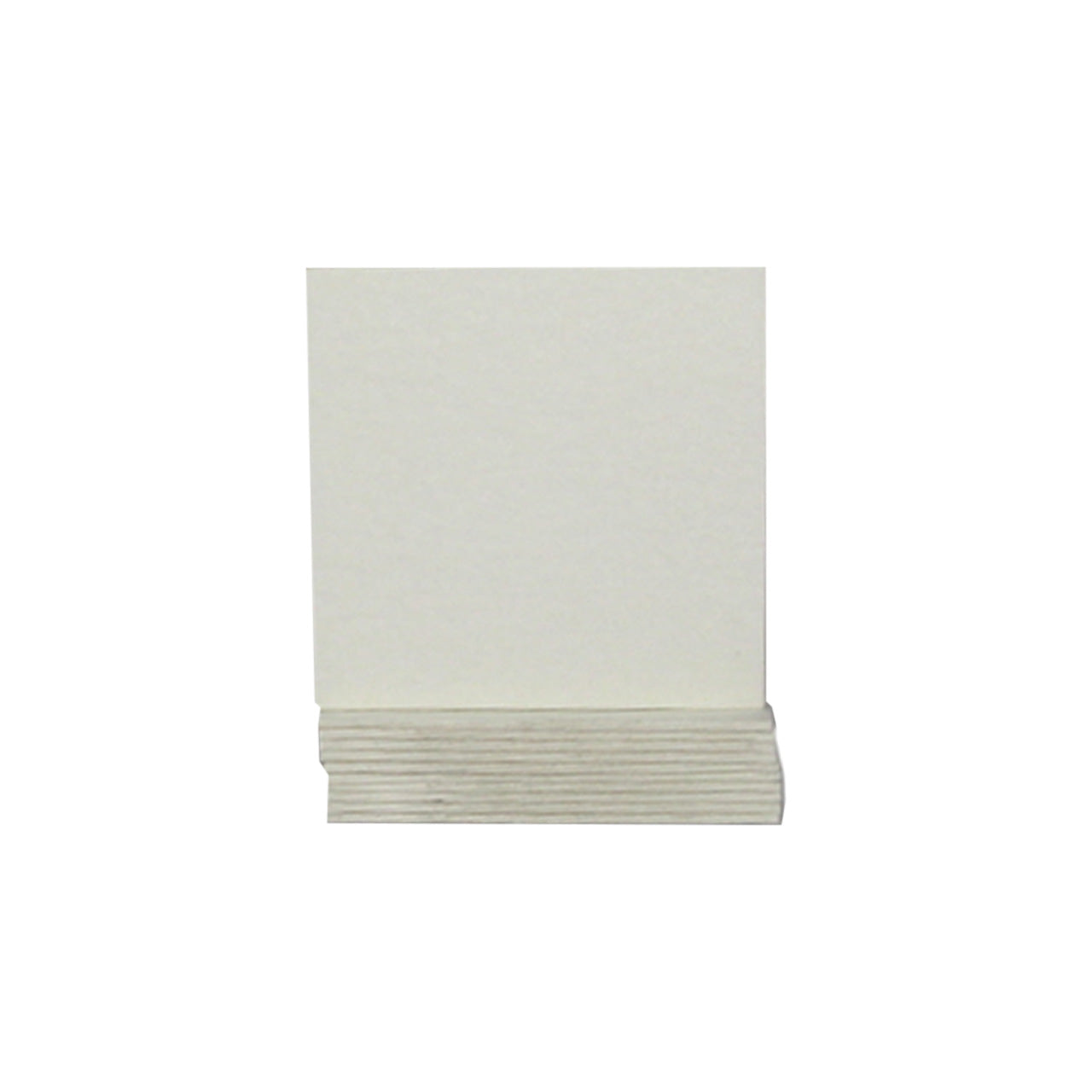 Non-Asbestos Square 3″ Platinum Paper Bases (Pkg. of 20)