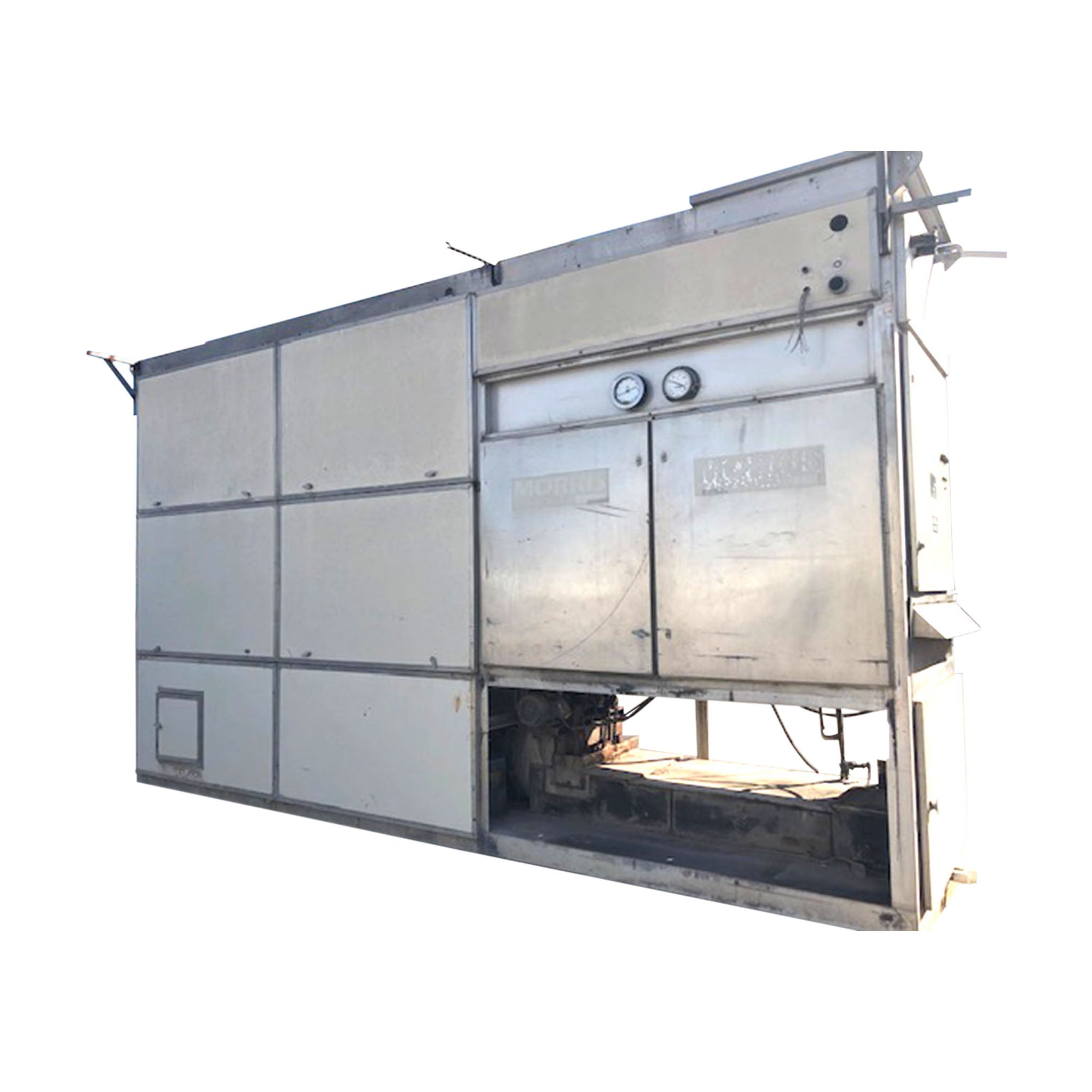 Morris NIM-125HV-50 Chunk Ice Maker (Halocarbon (Freon) Refrigeration, 50 Ton Day)