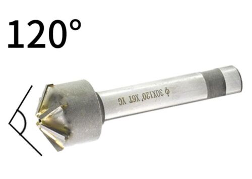 25mm (120 Degree) Shank 16mm Carbide Tip Chamfer Cutter