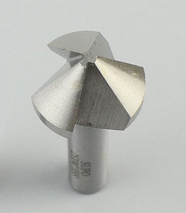 25mm (120 Degree) Shank 10mm 3 Flute HSS Chamfer Cutter