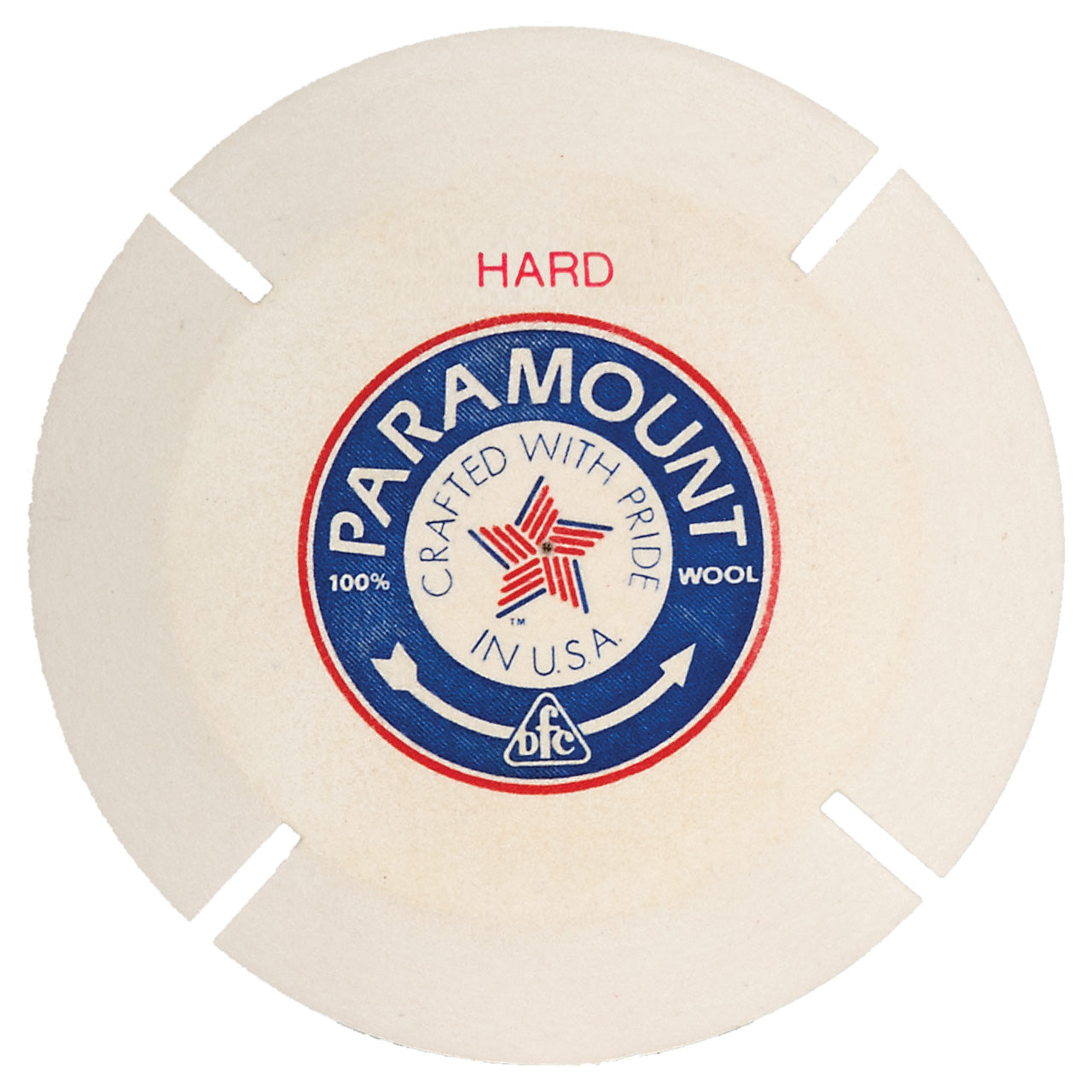 Paramount® Felt Split Lap 7″ Hard