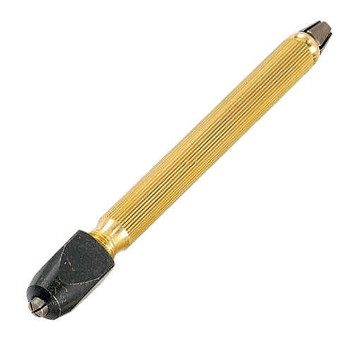 Pin Vise, Brass with Steel Chucks