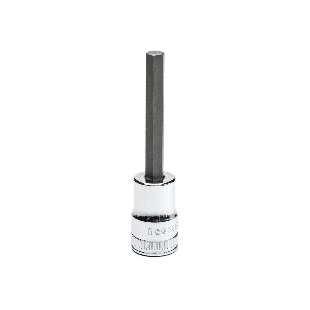 GearWrench 82541 3/8″ Drive Mid Length Hex Bit Metric Socket 6mm