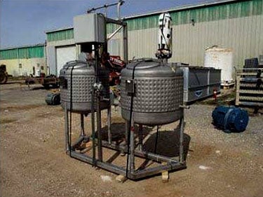 Precision Stainless, Inc. Sanitary Dimple Jacketed Mix Tanks – 100 Gallons Online Hot Sale