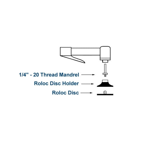 Roloc Disc Holder 2″ Extra-Hard Sale