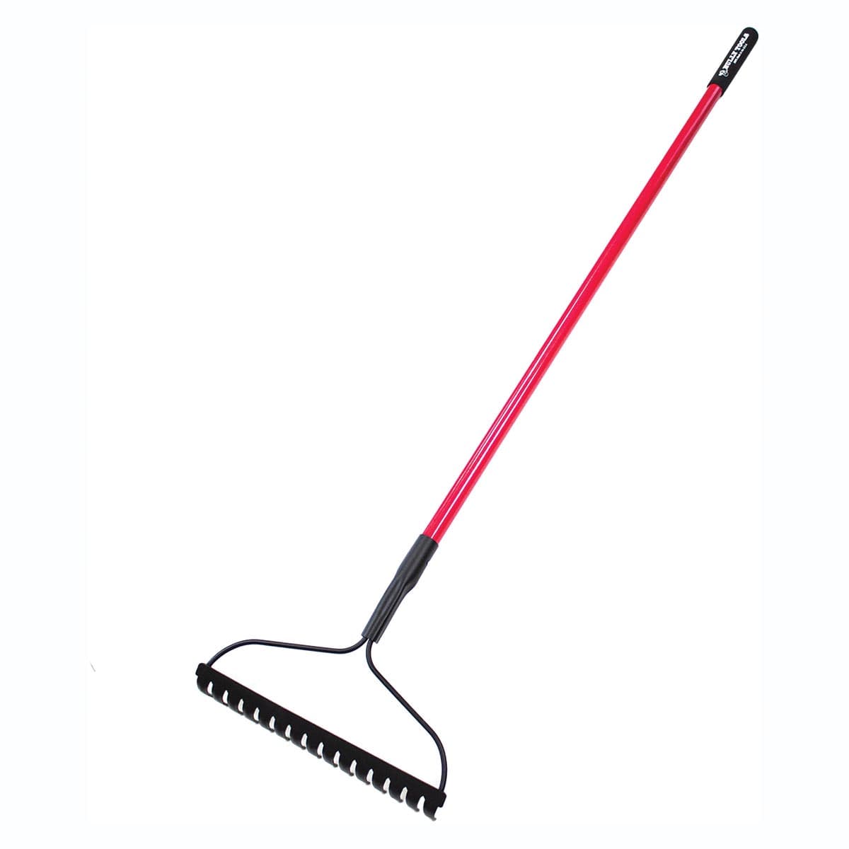 Bully Tools 16″ Bow Rake with Fiberglass Handle – 66″