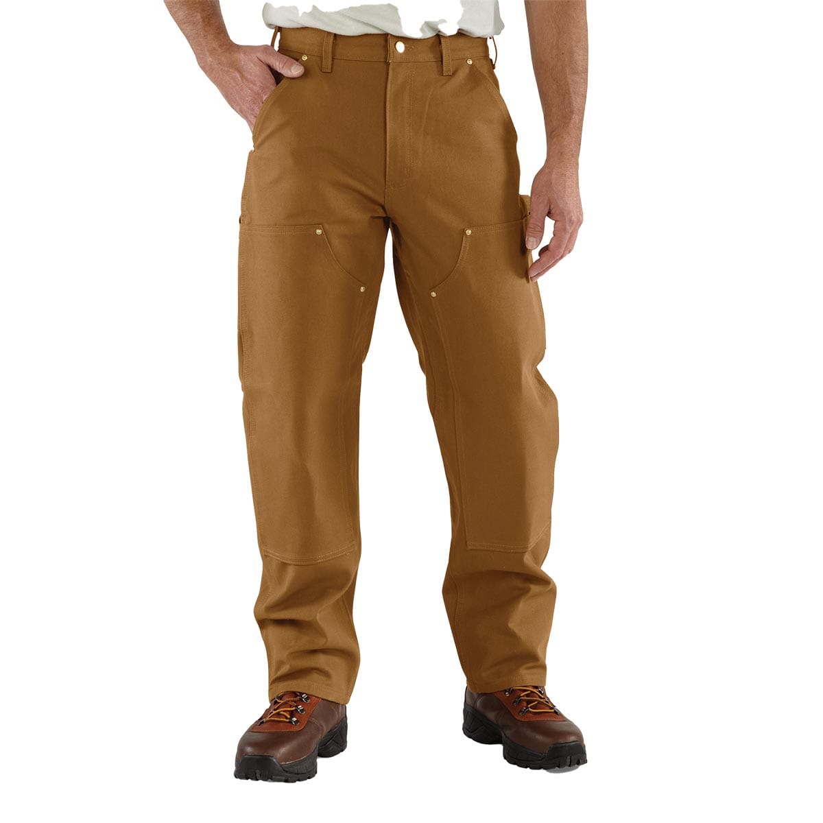 Carhartt Loose Fit Firm Duck Double Front Utility Work Pant