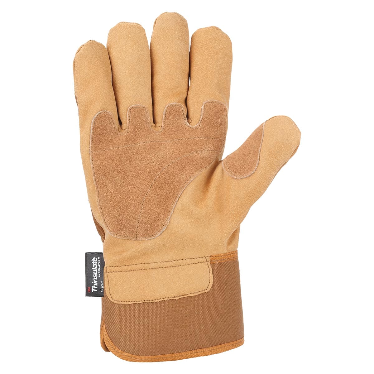 Carhartt Insulated Grain Leather Safety Cuff Work Glove on Sale