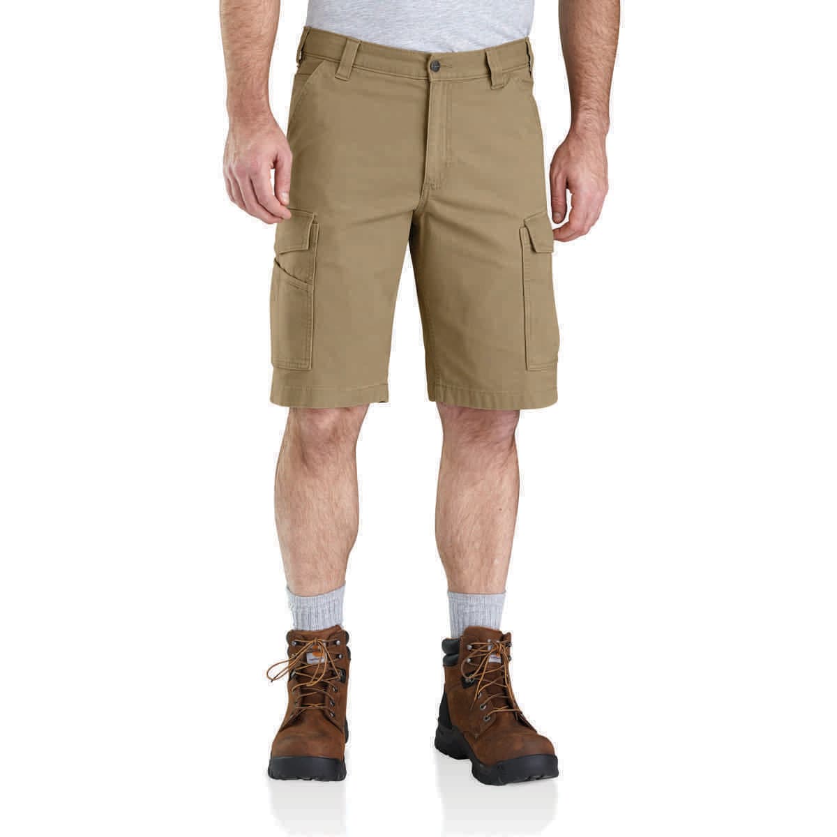 Carhartt Rugged Flex Relaxed Fit Canvas Cargo Work Short Fashion