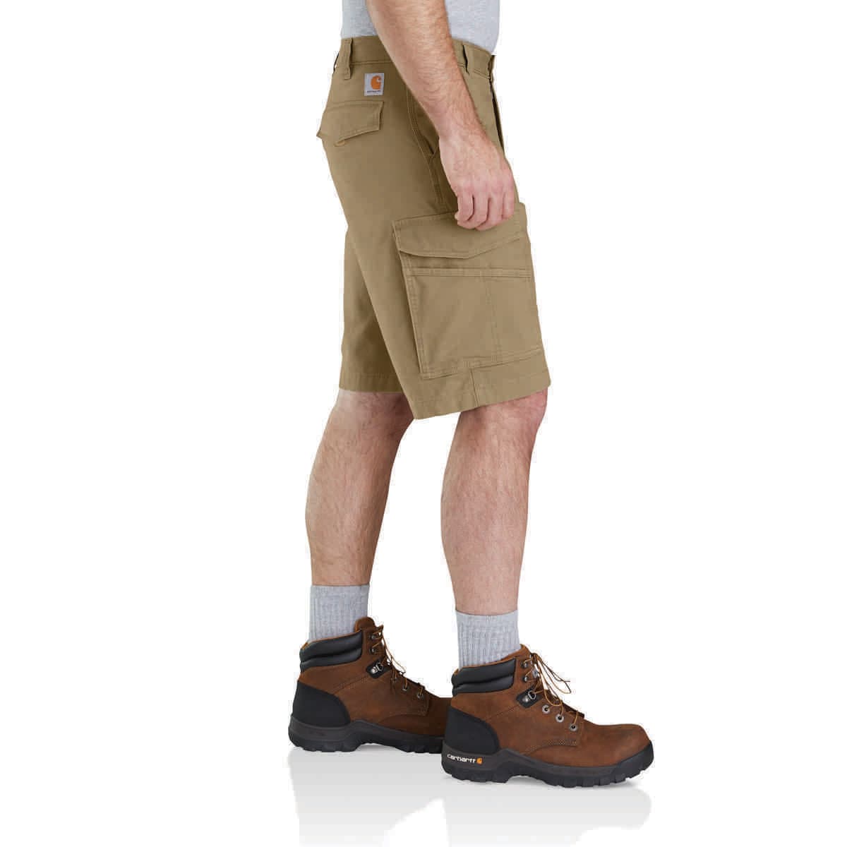 Carhartt Rugged Flex Relaxed Fit Canvas Cargo Work Short Fashion