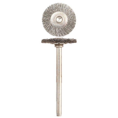 SUPRA® “MM” #731 Stainless 0.005″ Wheel Brushes 3mm Shank (Pkg. of 12) Hot on Sale