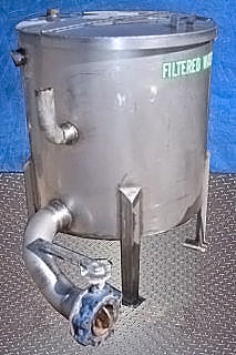 Stainless Steel Single Shell Balance Tank- 85 Gallon