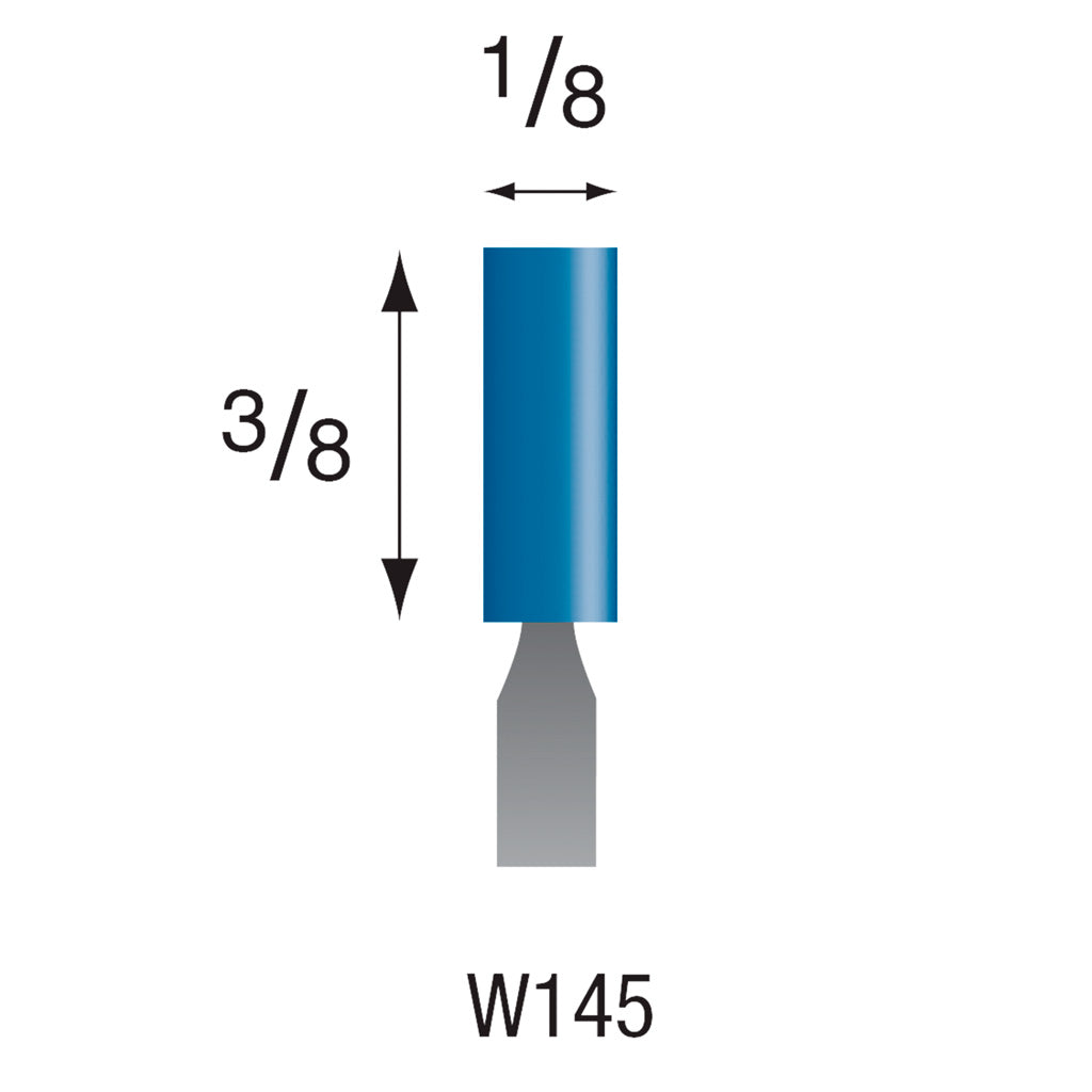 W145 Blue Mounted Points 1/8″ Shank (Pkg of 24) Online Sale