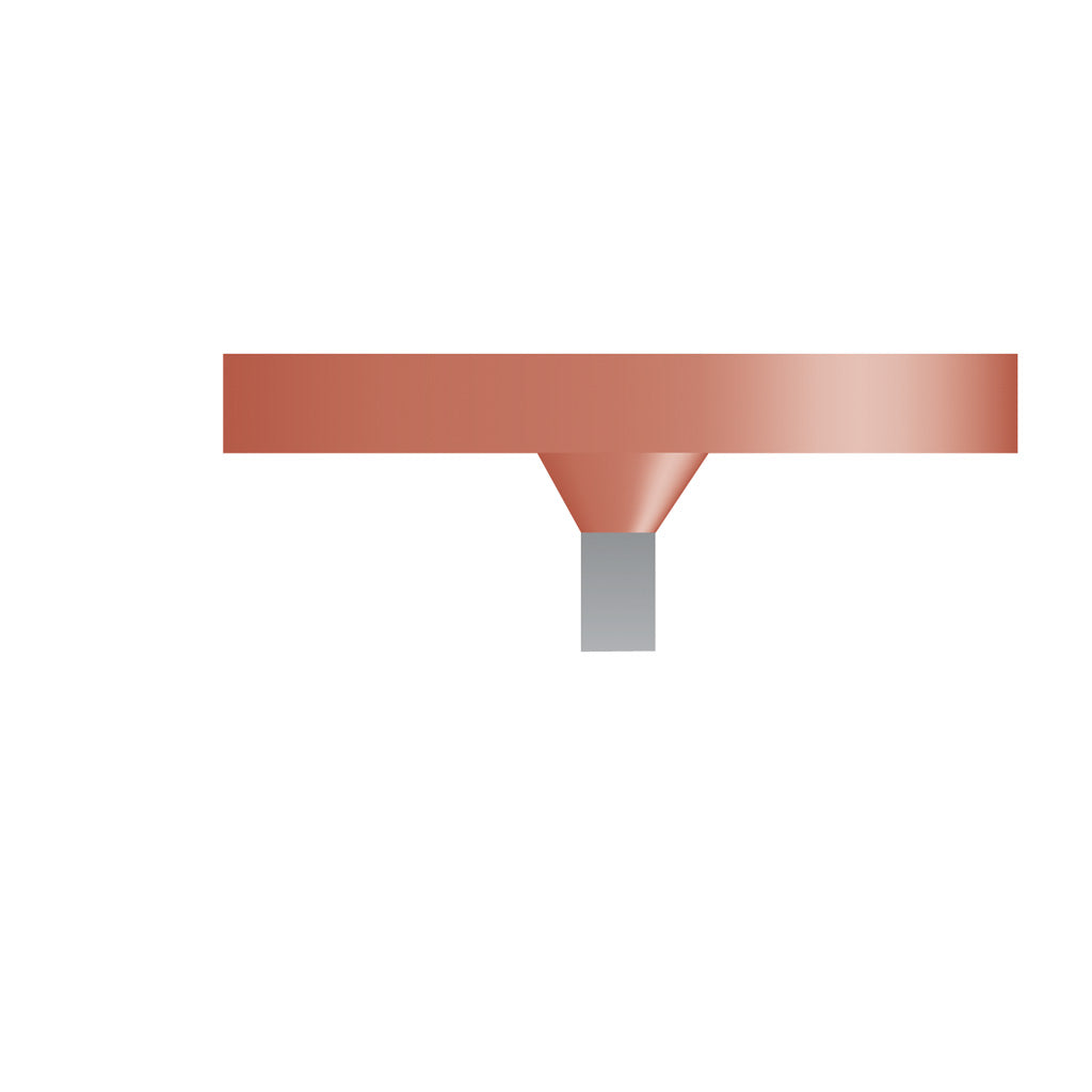 W215 Red Mounted Points 1/8″ Shank (Pkg of 24)