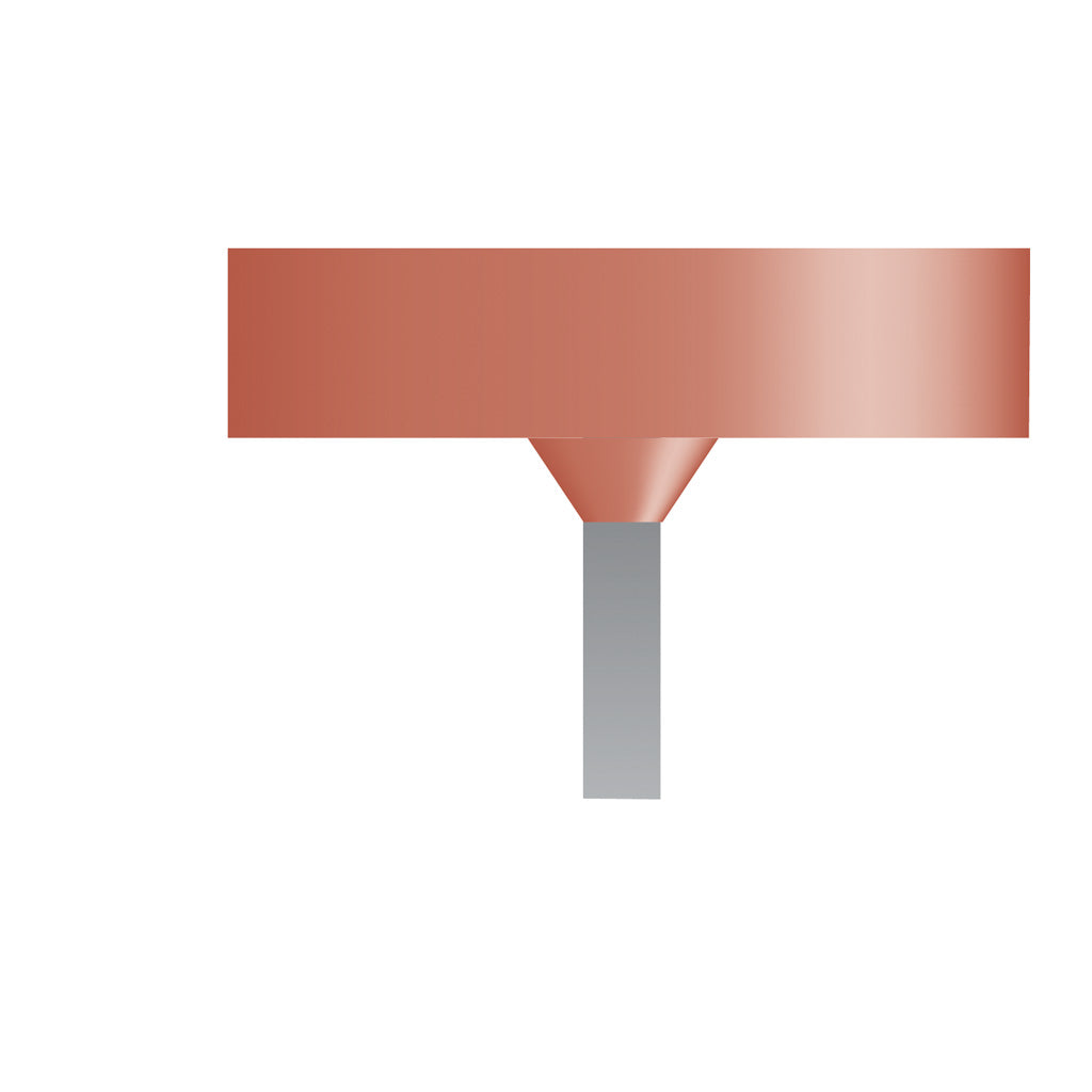 W216 Red Mounted Points 1/8″ Shank (Pkg of 24)