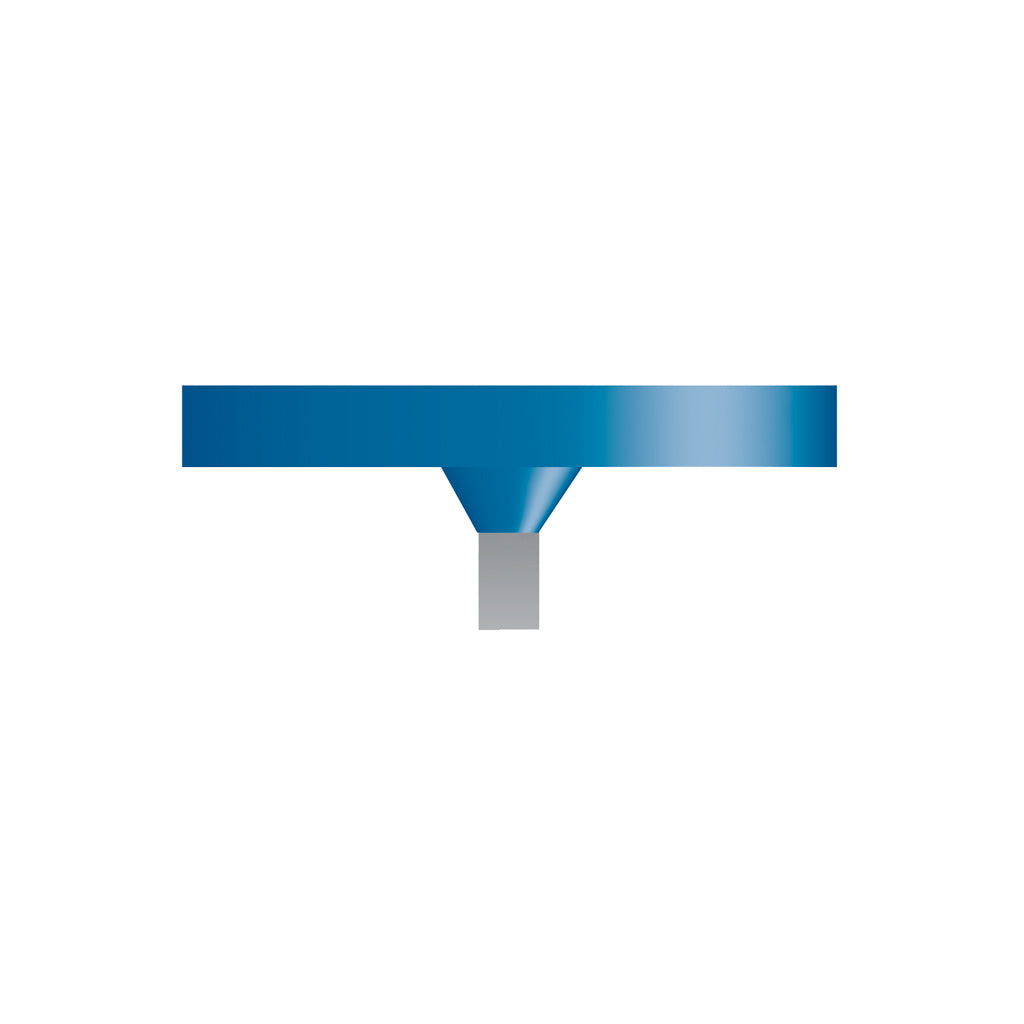 W215 Blue Mounted Points 3mm Shank (Pkg of 24)