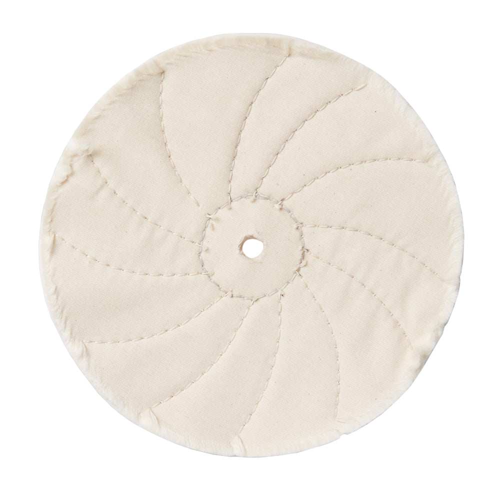 White Spiral Creso Sewed Buff