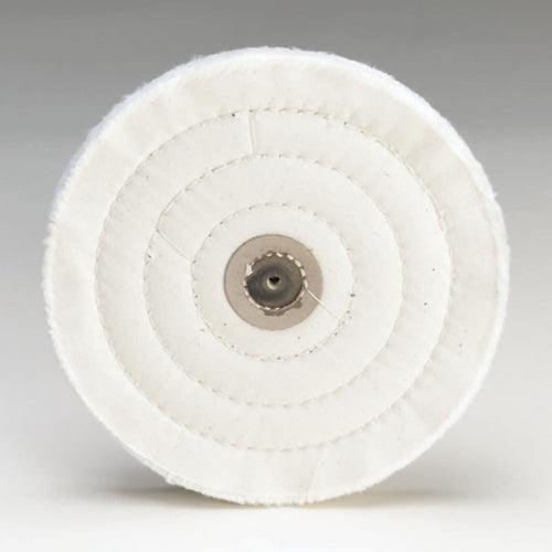 White Muslin Buff – 6″ x 60 Ply, Stitched Sale