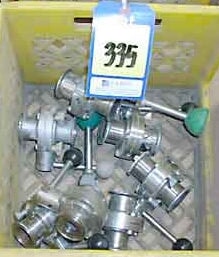 Tri Clover butterfly valve on Sale