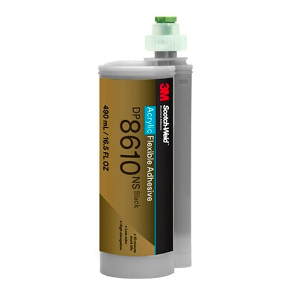 3M Scotch-Weld DP8610NS Black Flexible Acrylic Adhesive