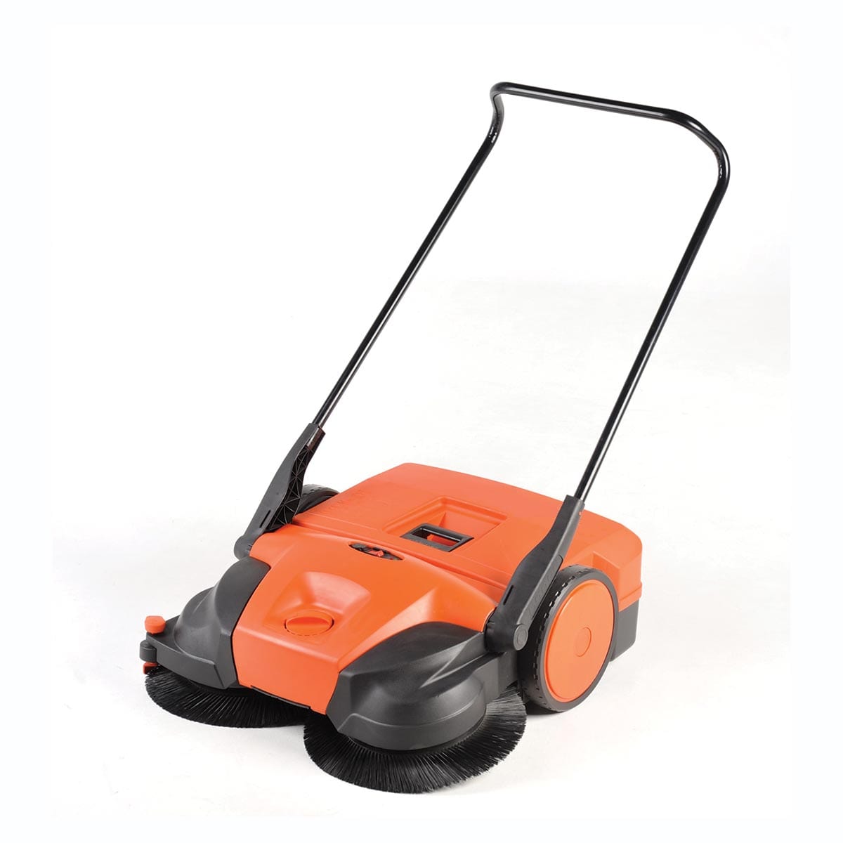 Haaga 677 31″ Battery-Powered Triple Brush Power Sweeper