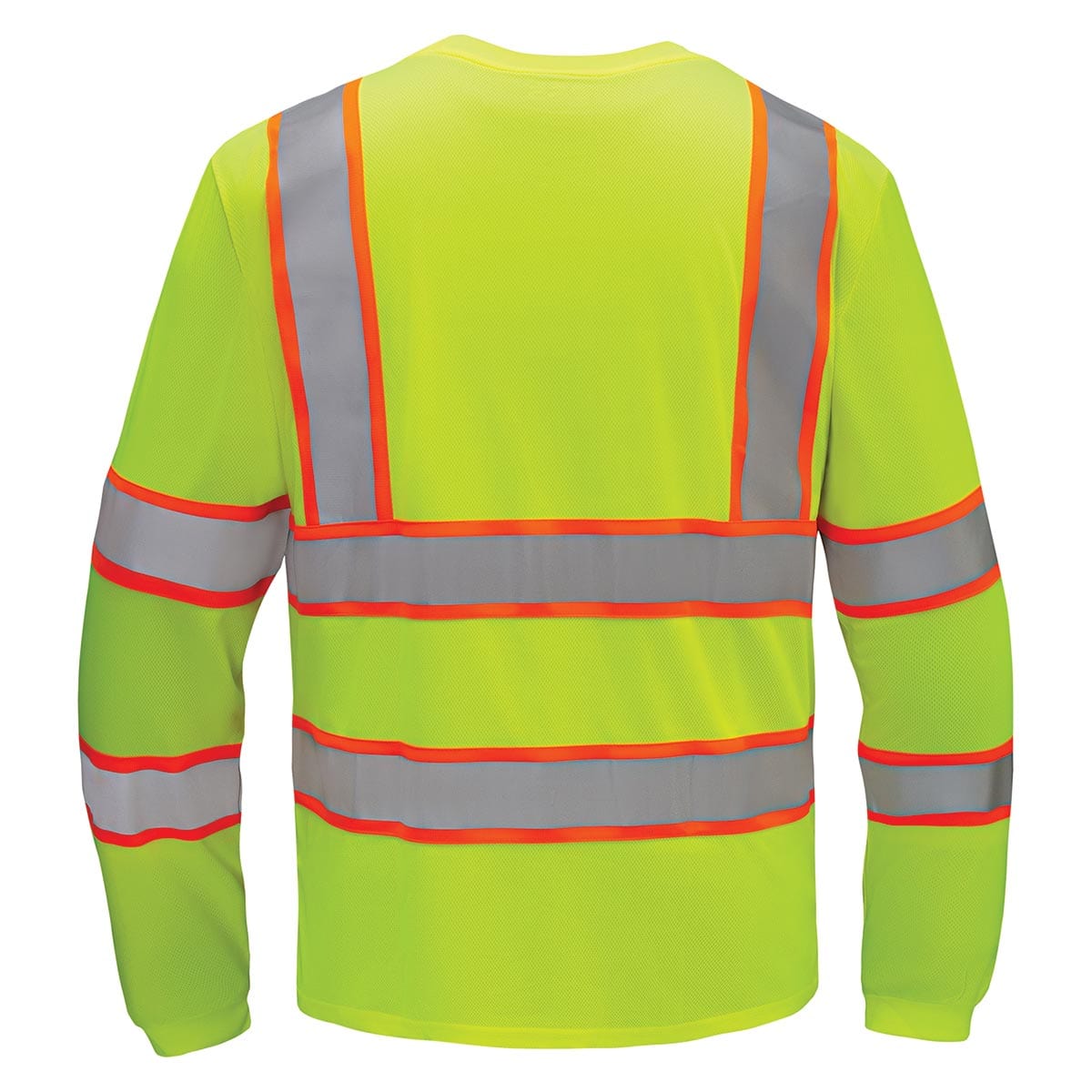 GSS Safety ANSI 3 Two Tone Long Sleeve Hi-Vis T-Shirt
