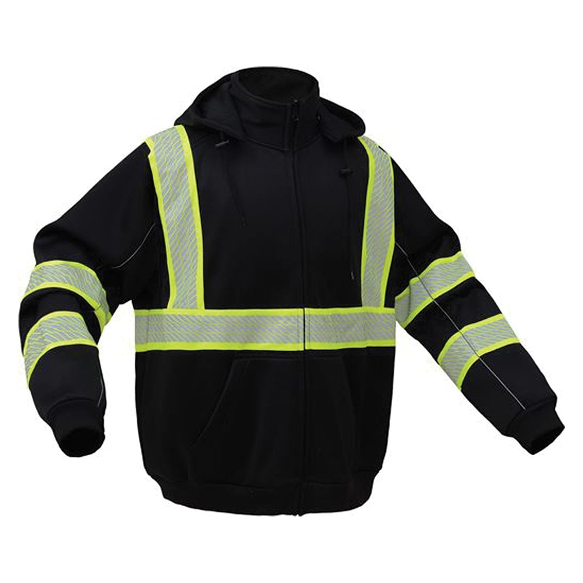 GSS Safety Non-ANSI Black ONYX Heavyweight High Visibility Sweatshirt Online now