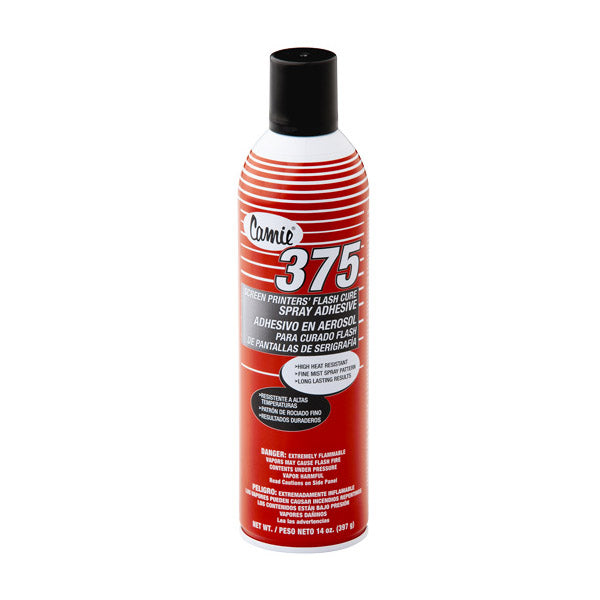 Camie 375 Screen Printers Flash Cure Spray Adhesive