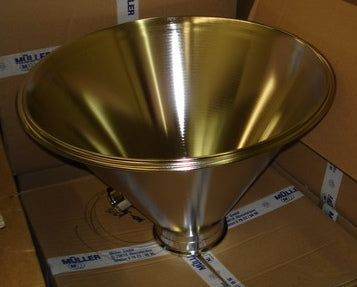Un-Used Mueller Drum Discharge Funnel