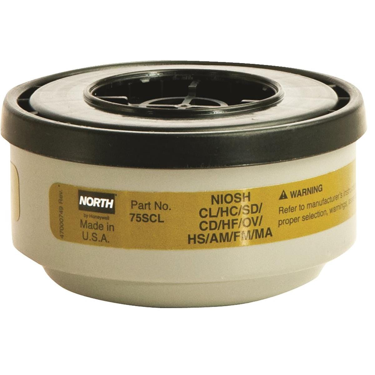Honeywell North Multi Gas & Vapor Respirator Cartridges | 1 Pair
