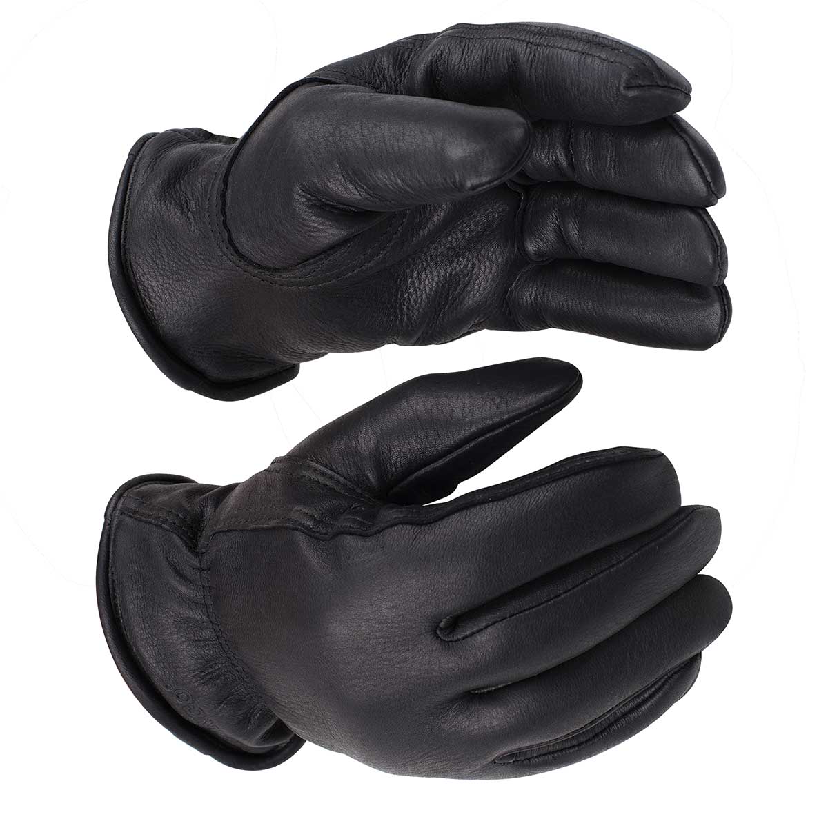 Kinco Lined Black Premium Deerskin Driver Gloves Sale