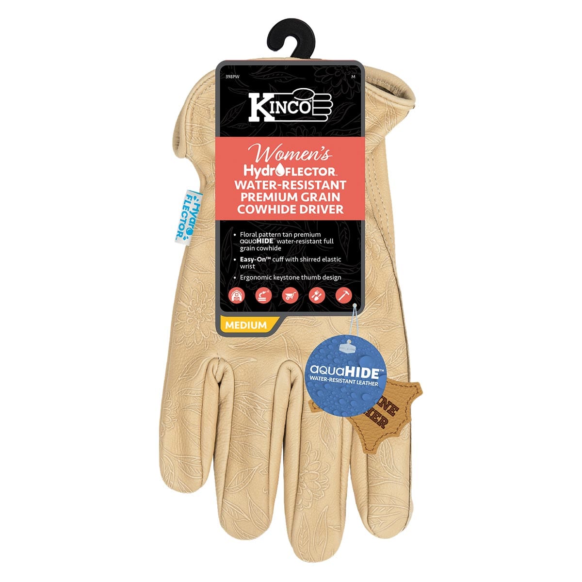 Kinco Women’s HydroFlector Water-Resistant Premium Grain Cowhide Driver Online