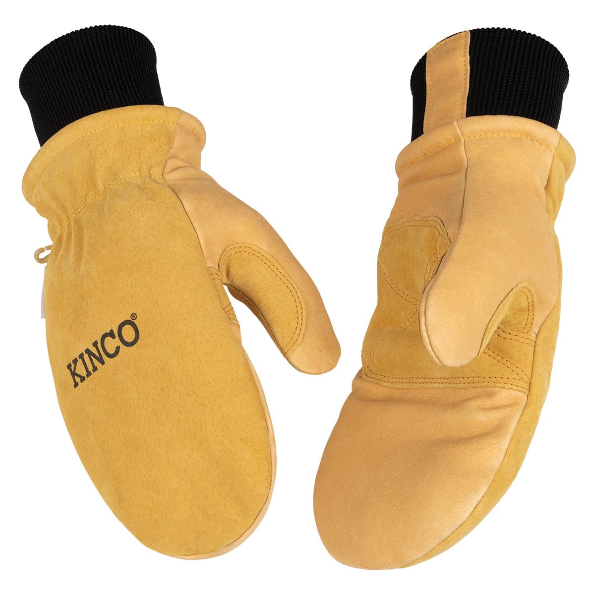 Kinco Women’s Lined Premium Grain & Suede Pigskin Mitt with Omni-Cuff