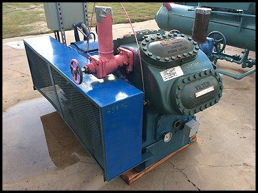 Vilter 450 8-Cylinder Reciprocating Compressor Package – 60 HP Sale