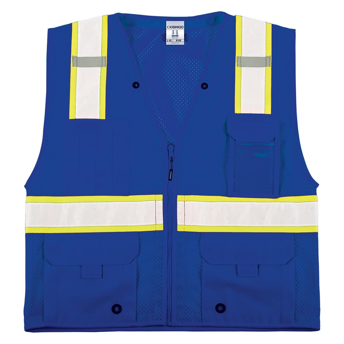 Kishigo Enhanced Visibility Multi-Pocket Mesh Vest Hot on Sale