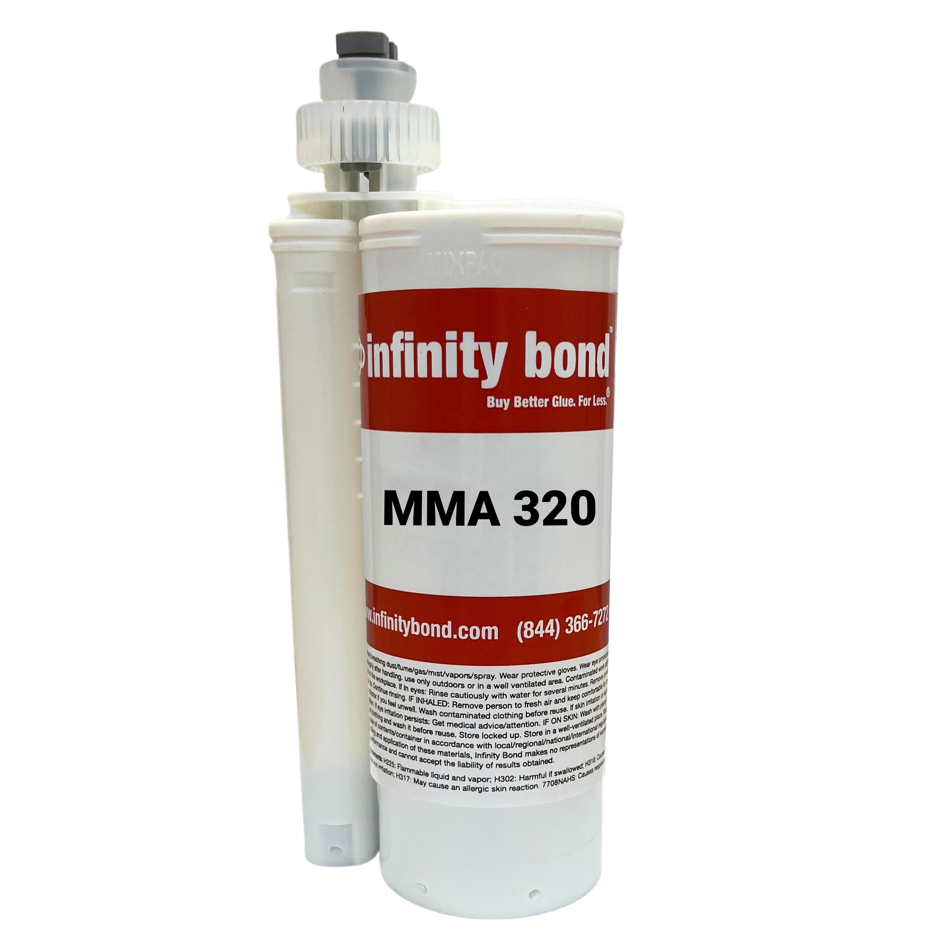 MMA 320 Toughened Impact Resistant MMA Adhesive – 10 Minute Open Time Supply