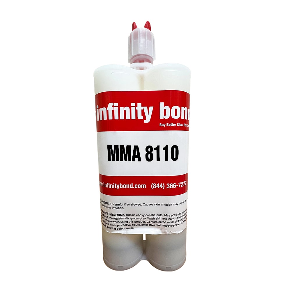 MMA 8110 Galvanized Metal Bonding Methacrylate Adhesive Fashion