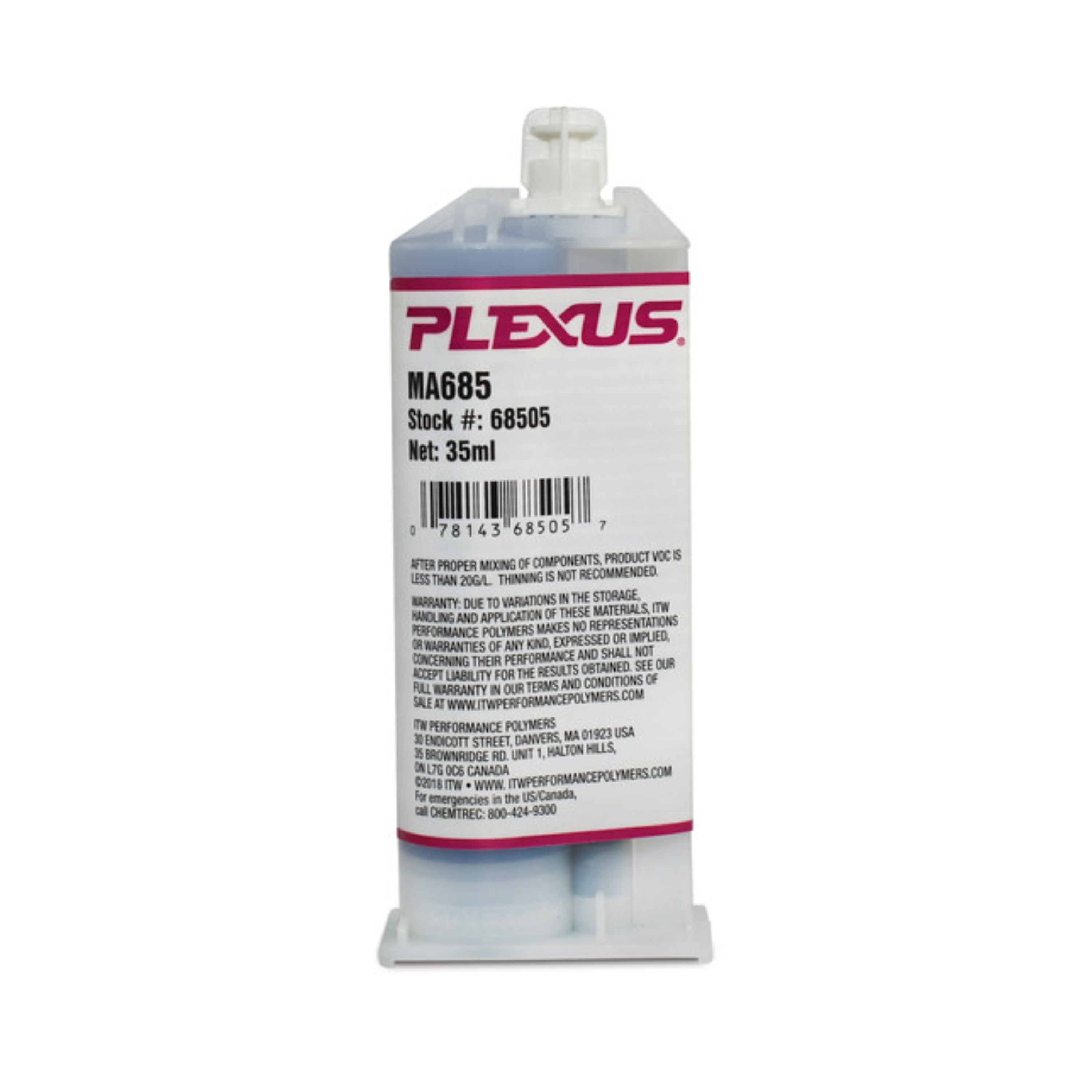 Plexus® MA685 Clear MMA Adhesive