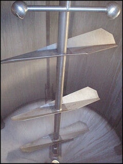 Walker Stainless Steel Vertical Mix Tank – 3000 Gallons