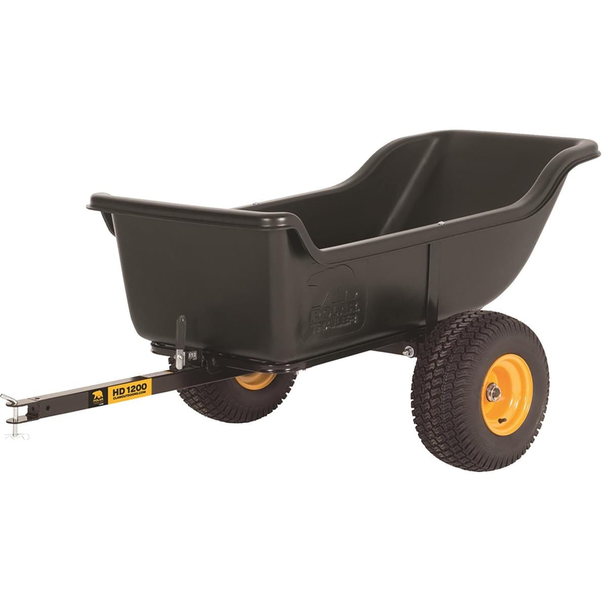Polar Trailers 1,200-lb.-Capacity, Single-Axle Dump Trailer