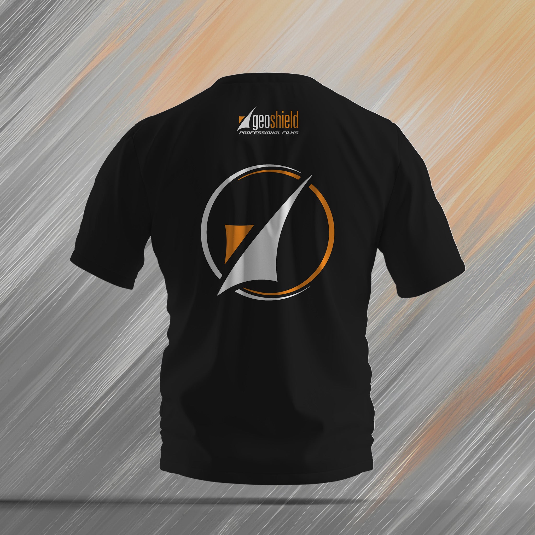 Geoshield Circle Logo T-Shirt – Black