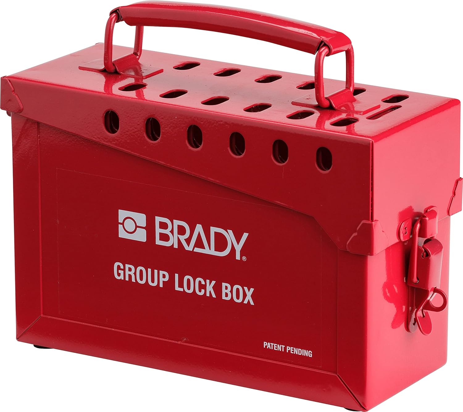 Brady 65699 Metal Lock Box (Red) – New Surplus Online now